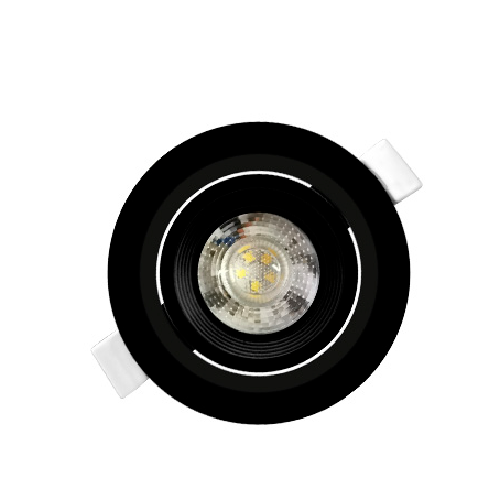 Spot Embutir Redondo Alltop LED 5W 3000K - MR16 - Taschibra