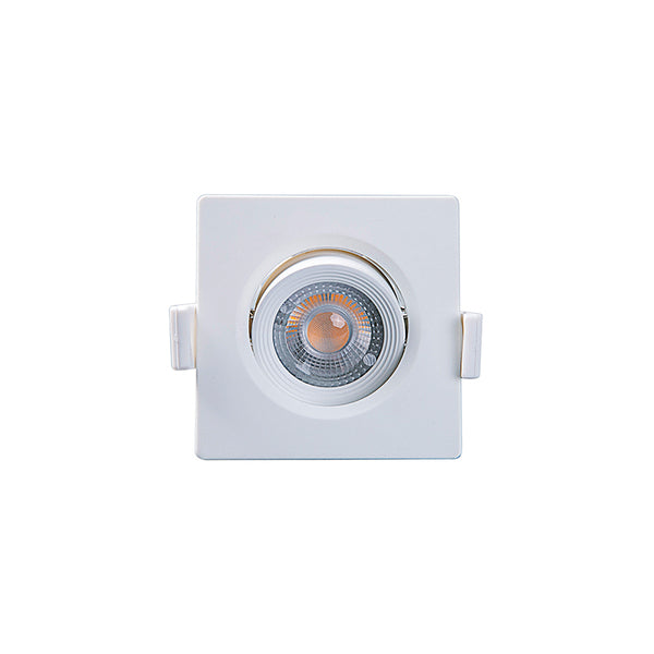 Spot de LED Alltop Quadrado 3W Bivolt 3000K - MR11  - Taschibra