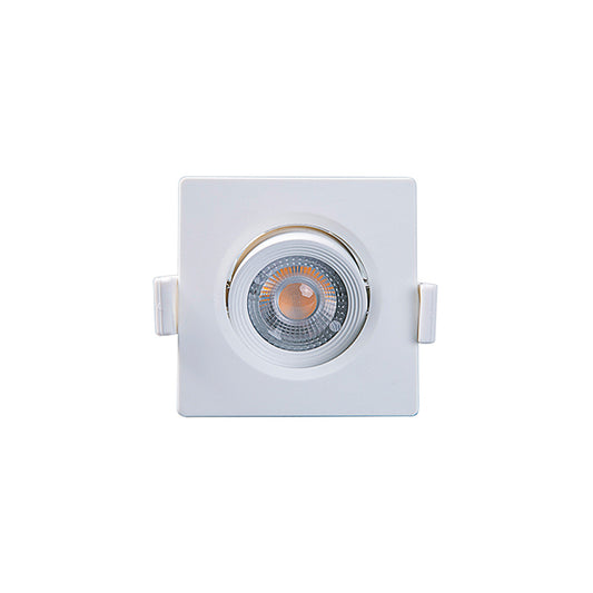 Spot de LED Alltop Quadrado 3W Bivolt 3000K - MR11  - Taschibra